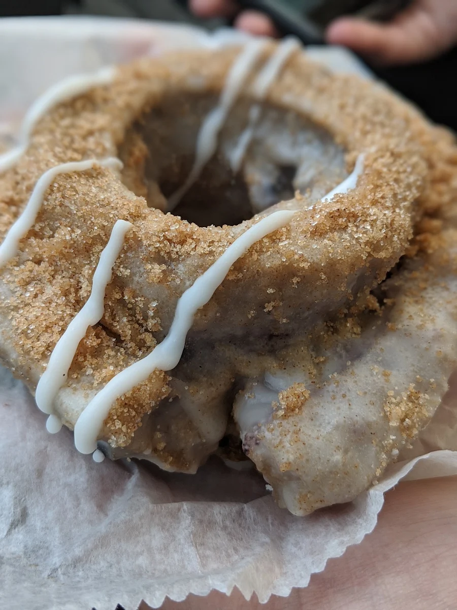 Blueberry Old Fashioned Donut