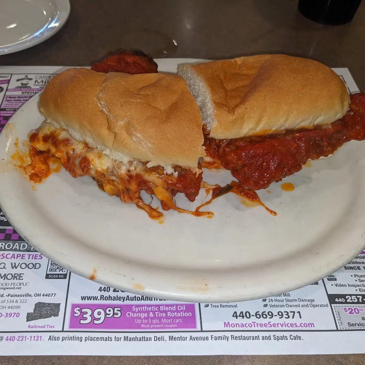 Chicken Parm Sub