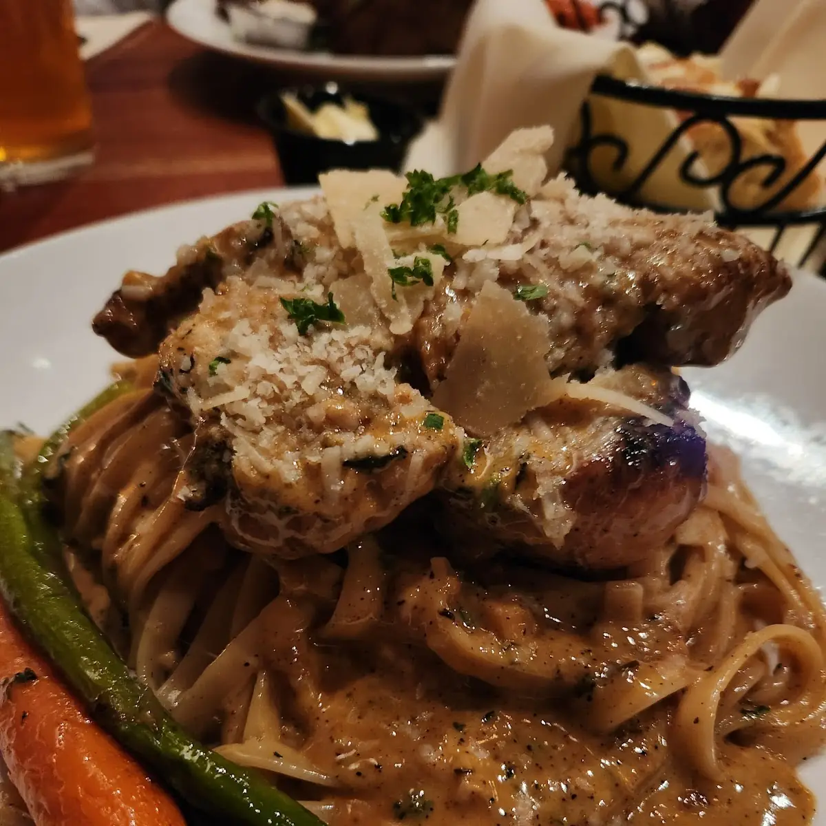 Blackened Chicken Fettuccine