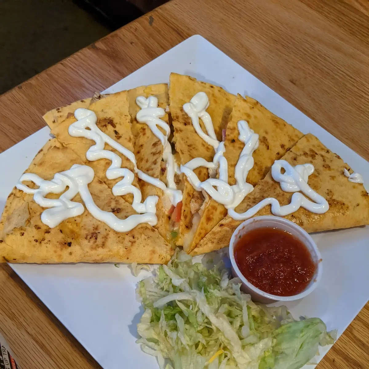 Chicken Quesadilla Appetizer