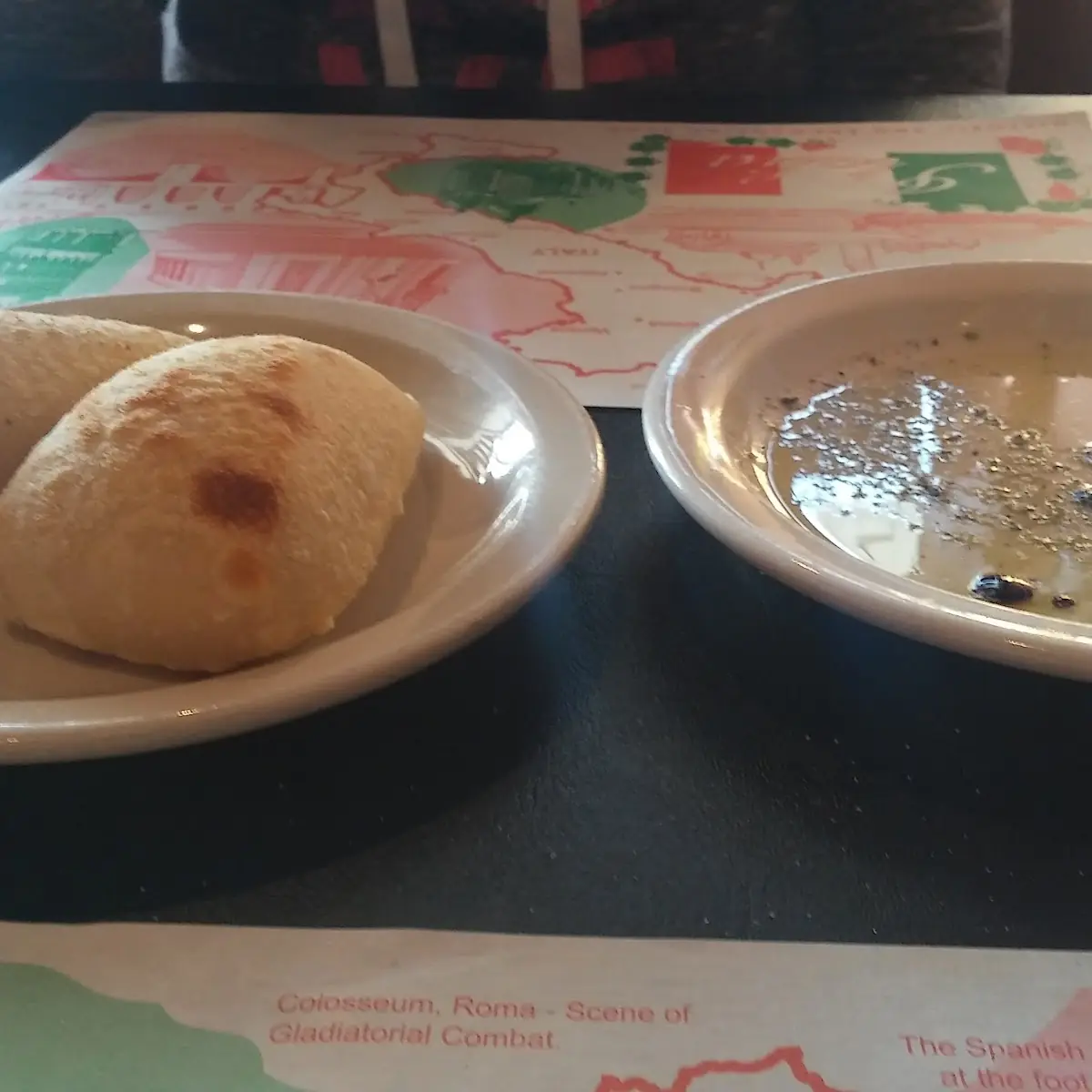 Bread and Olive Oil with Balsamic Vinaigrette