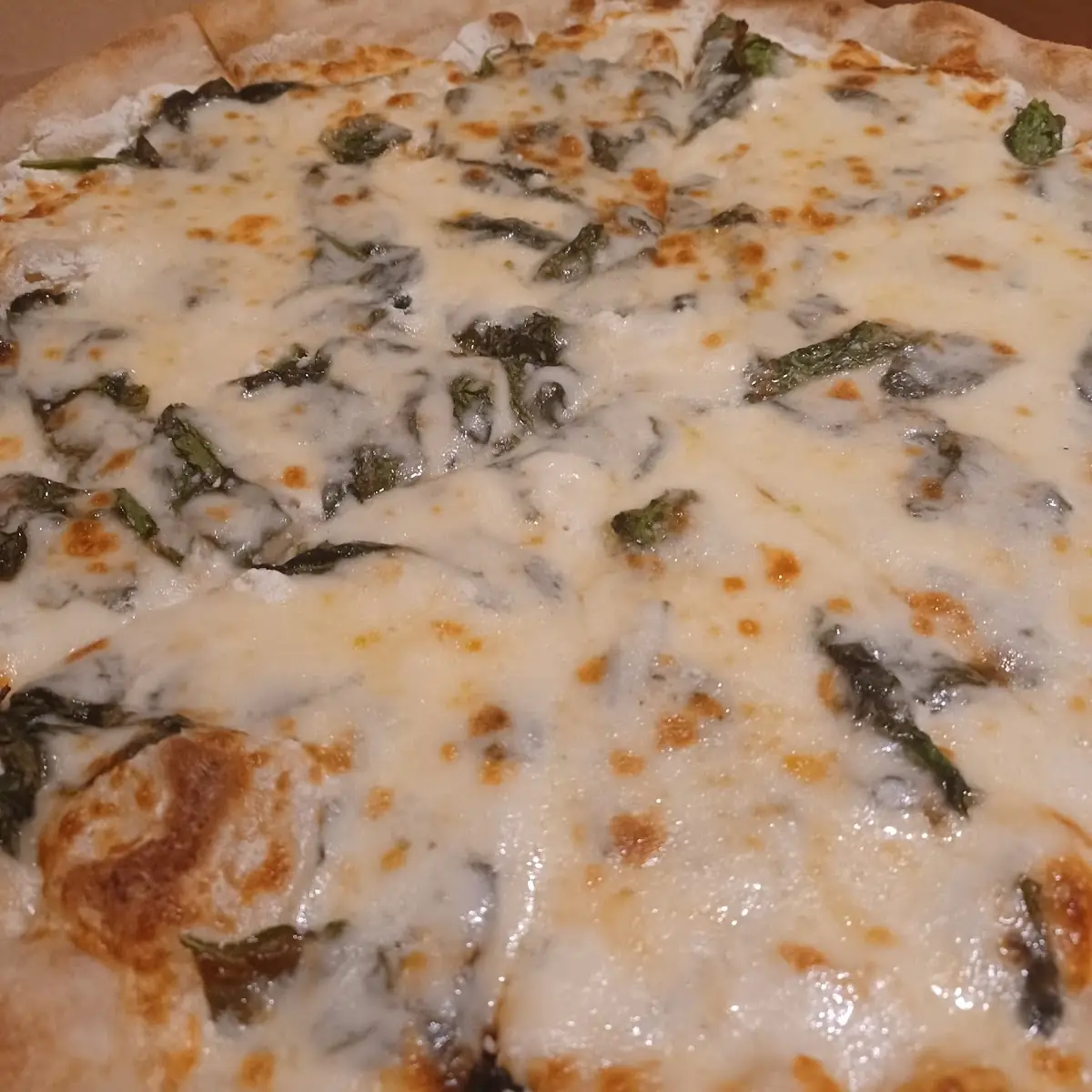 Romanos White Pizza