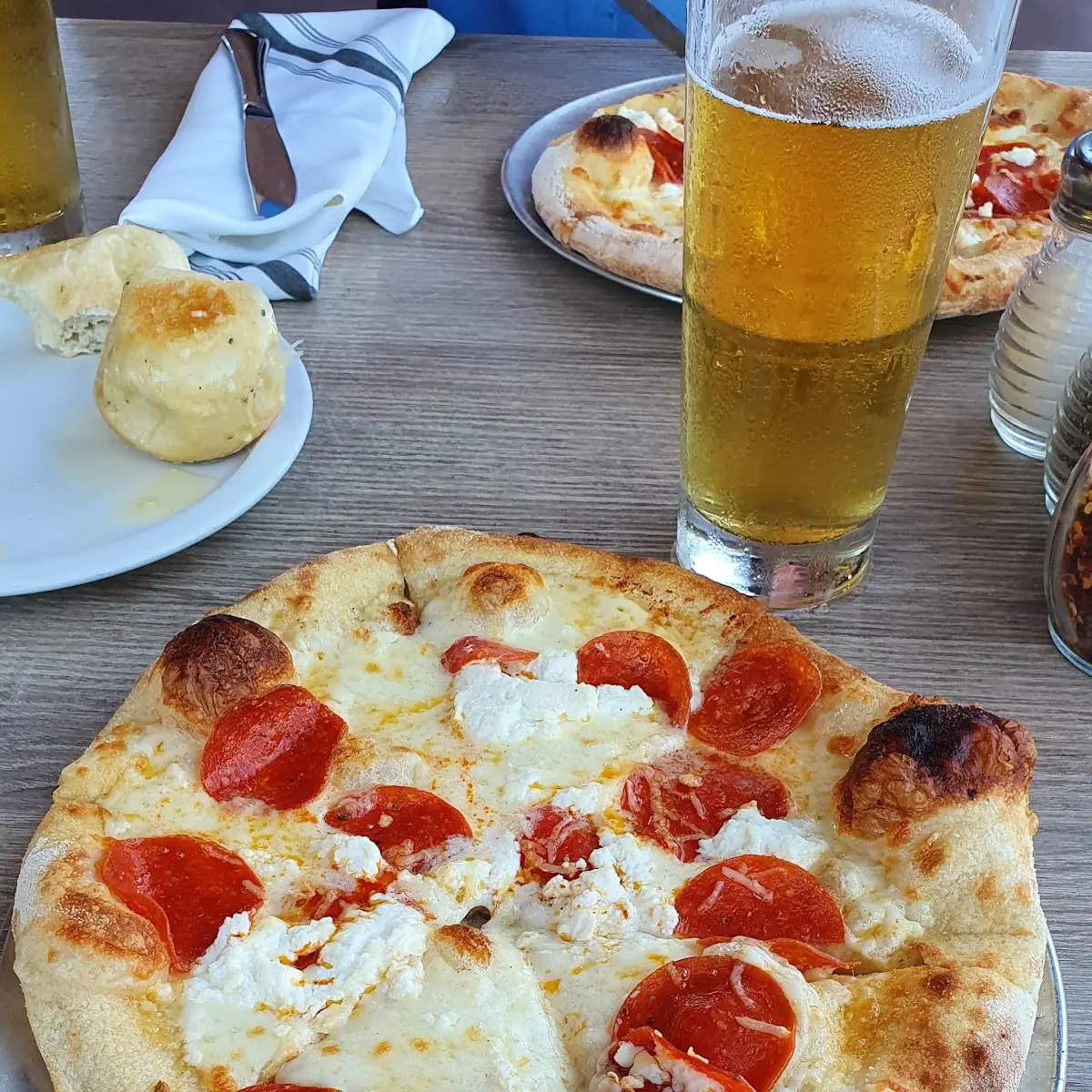 Pepperoni White Pizza