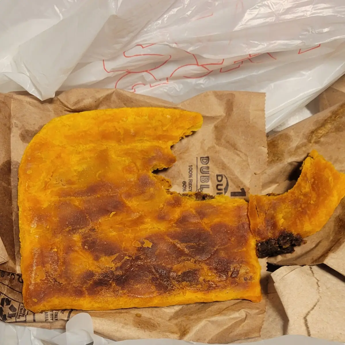 Awful Cold Beef Patty Disappointed