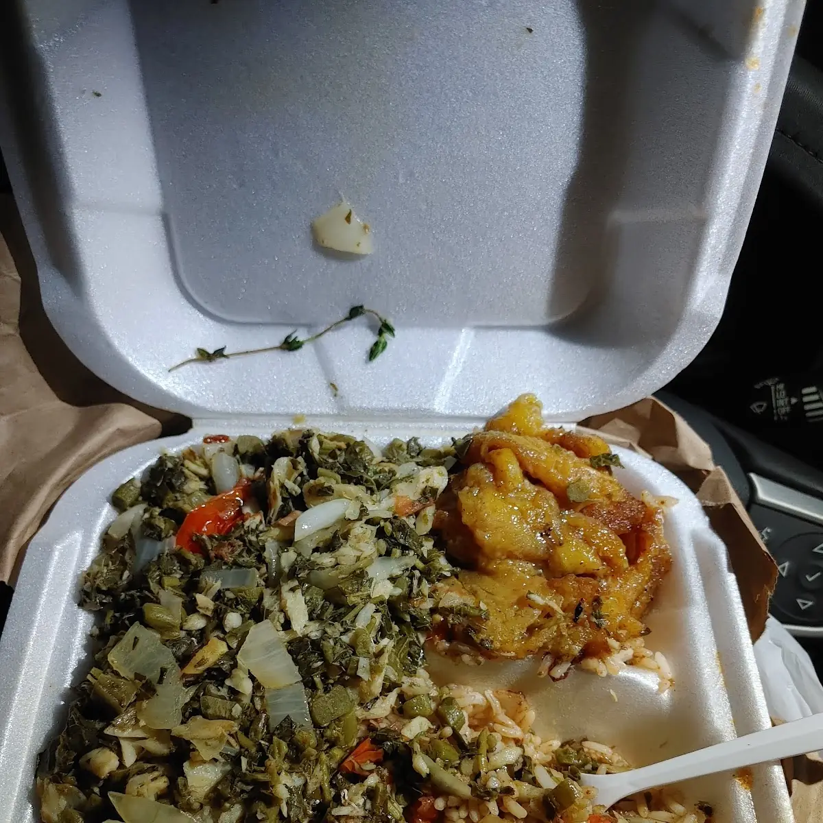 Callaloo and Saltfish