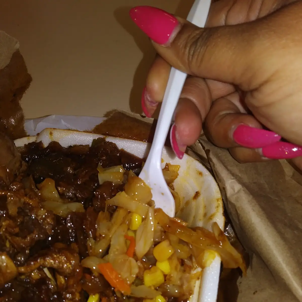 Stew Chicken with Cabbage