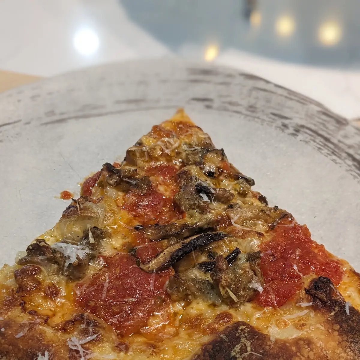 Sausage Pizza Slice