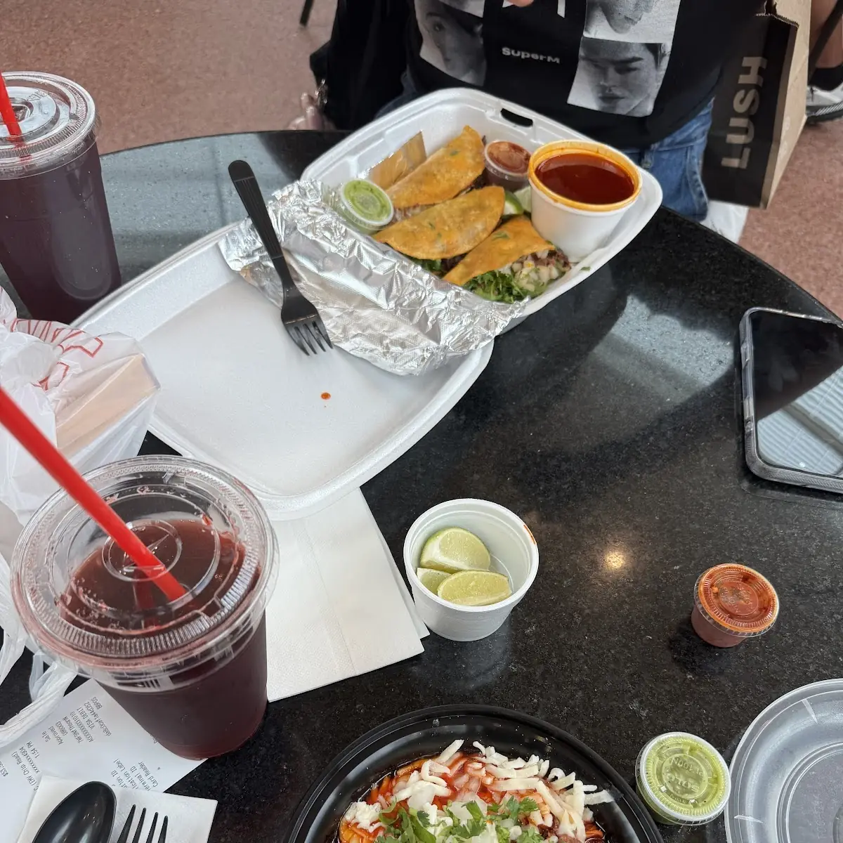 Al Pastor Rice Bowl with Chips & Salsa