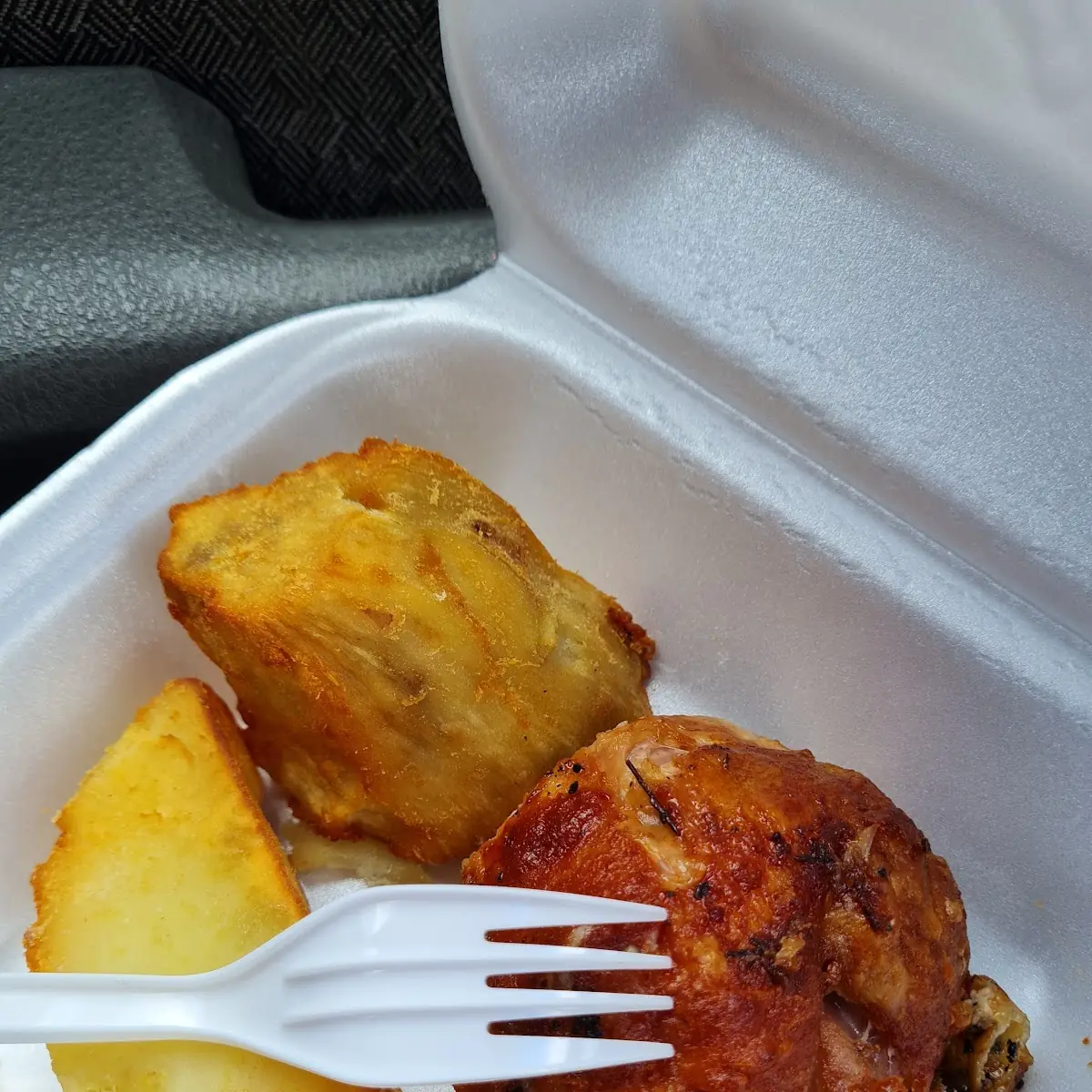 Pollo Asado Con Batata