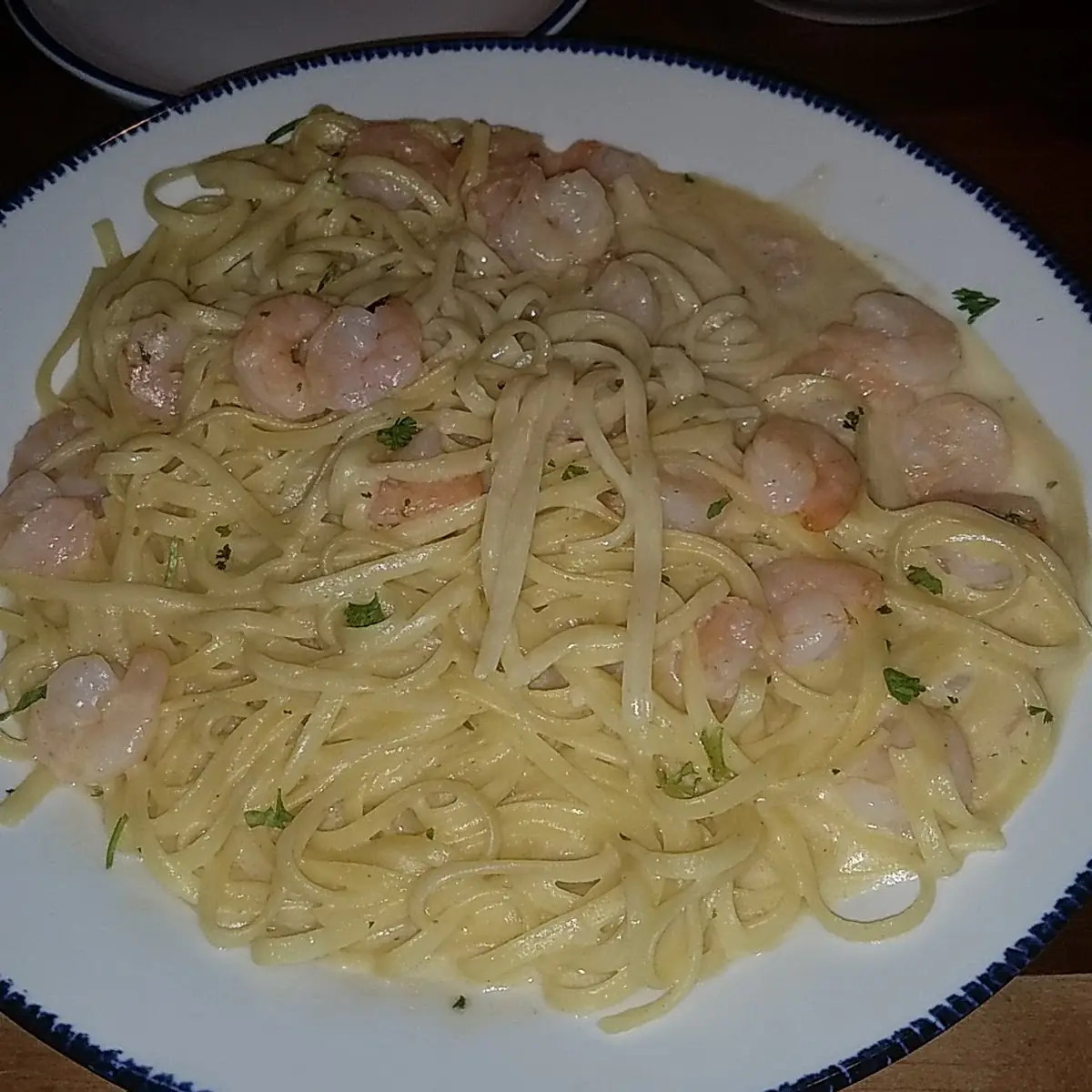 Shrimp Alfredo