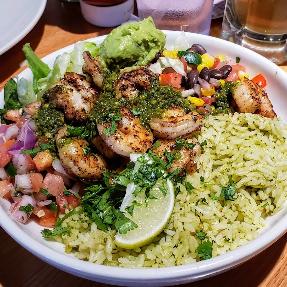 Tex-Mex Lime-Grilled Shrimp Bowl
