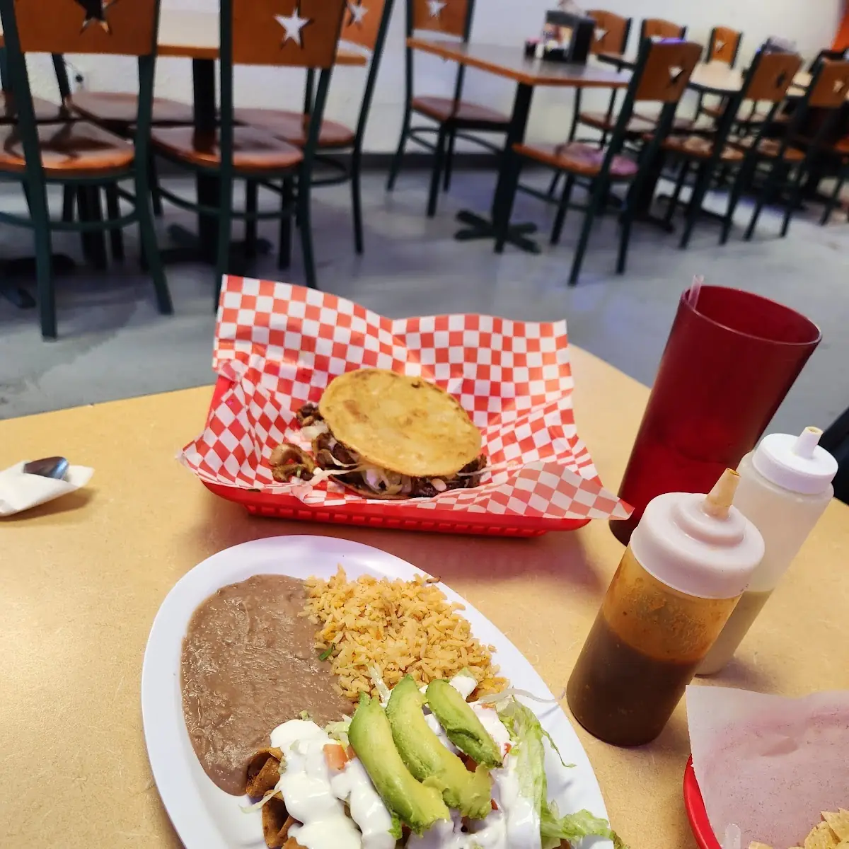 Chicken Flautas and Chicken Gordita