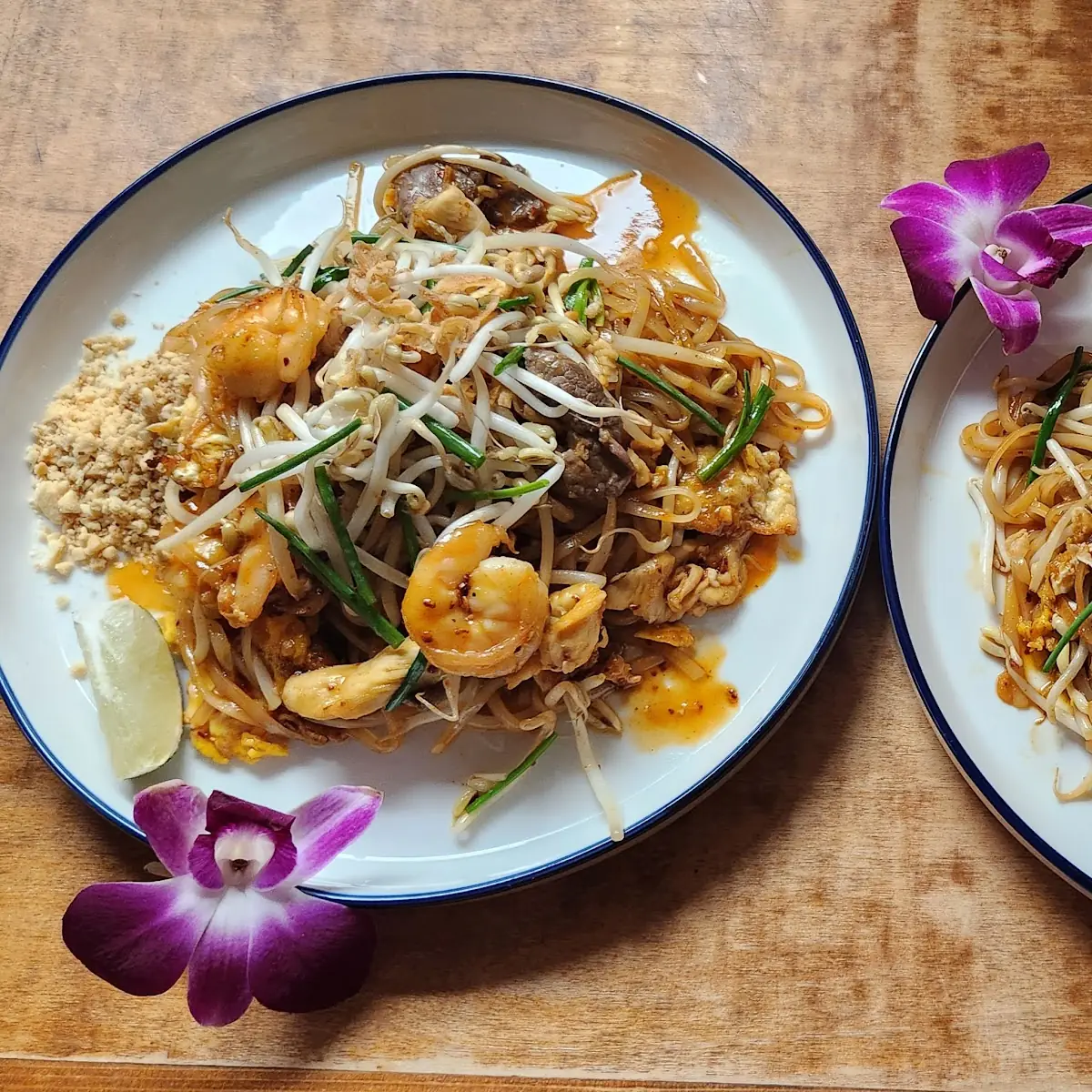 Pad Thai with Shrimps