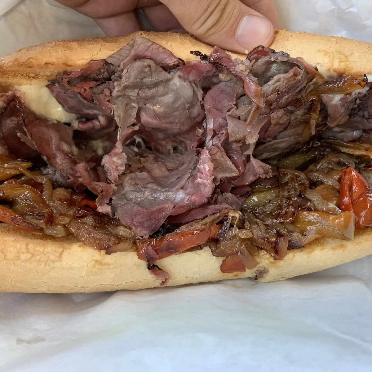 Philly Cheese Steak Sandwich