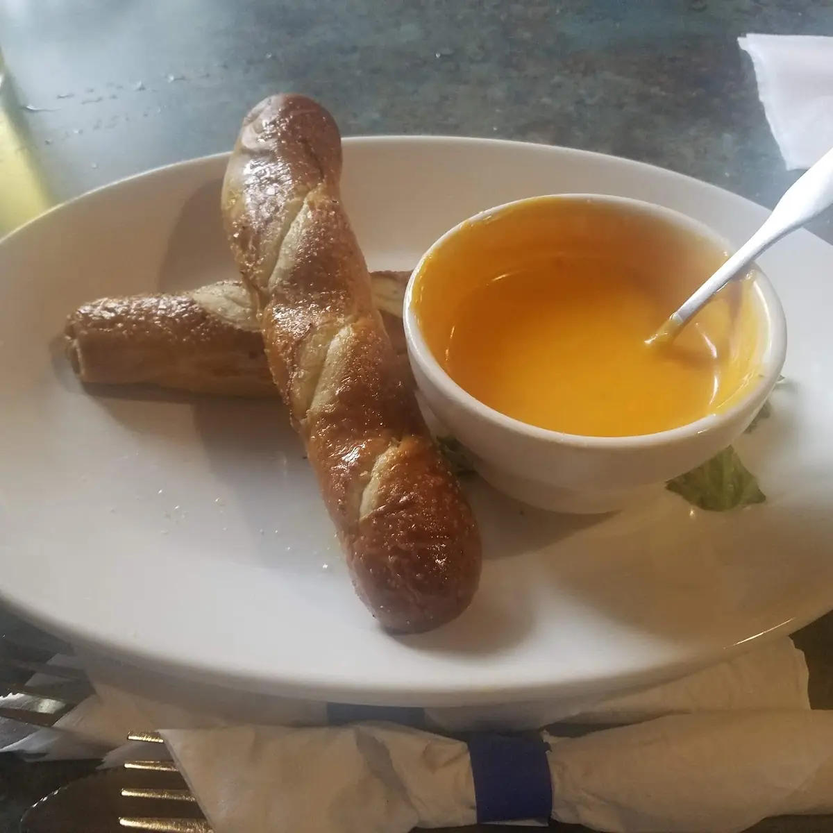 Pretzel Sticks with Beer Cheese
