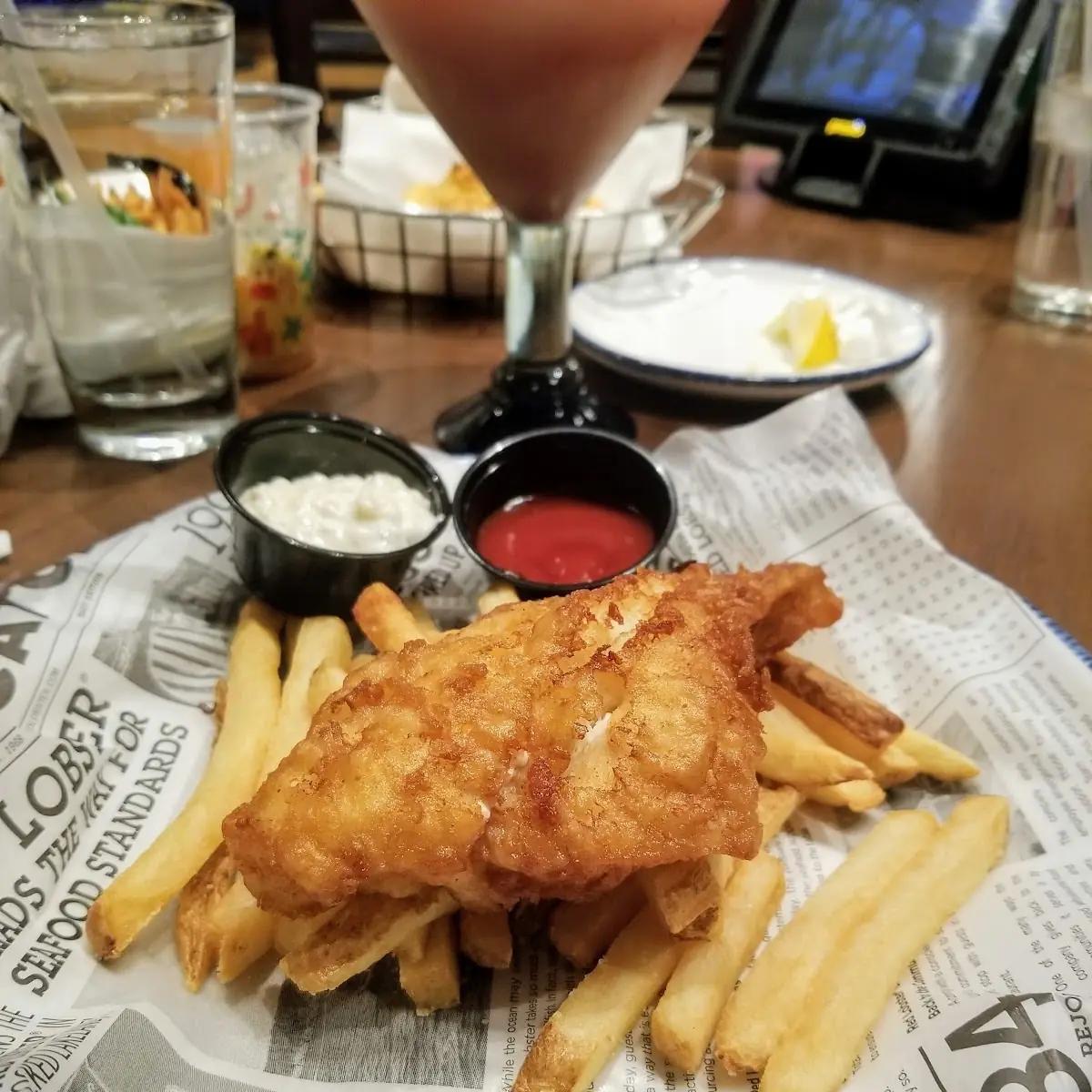 Cod Fish and Chips
