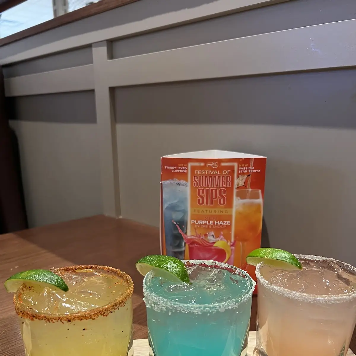 Main Deck Margarita Flight