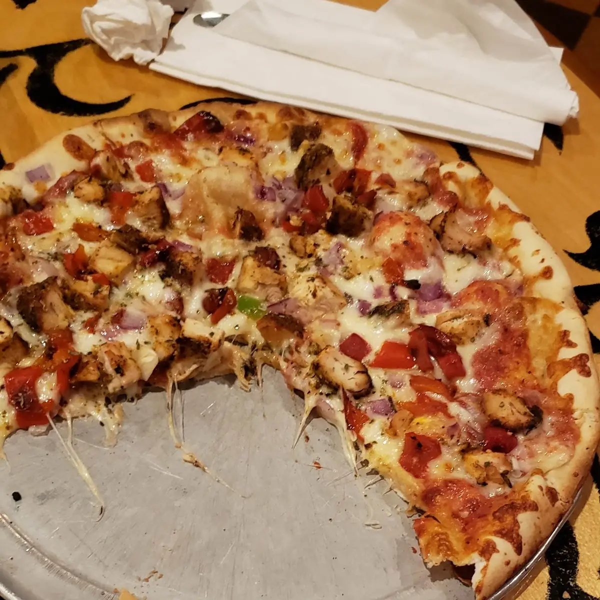 Bayoul Chicken Pizza