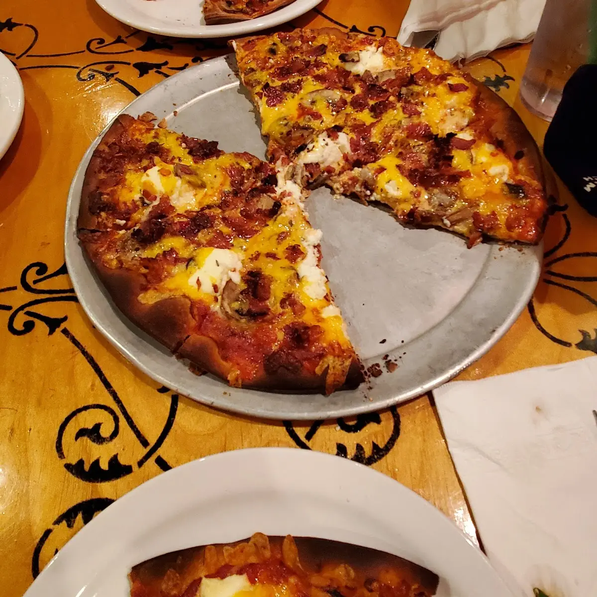 Burnt Pizza