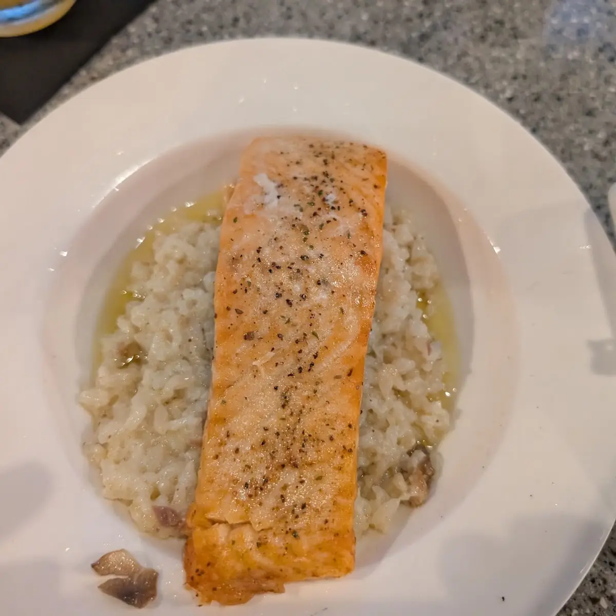 Sea Bass and Risotto