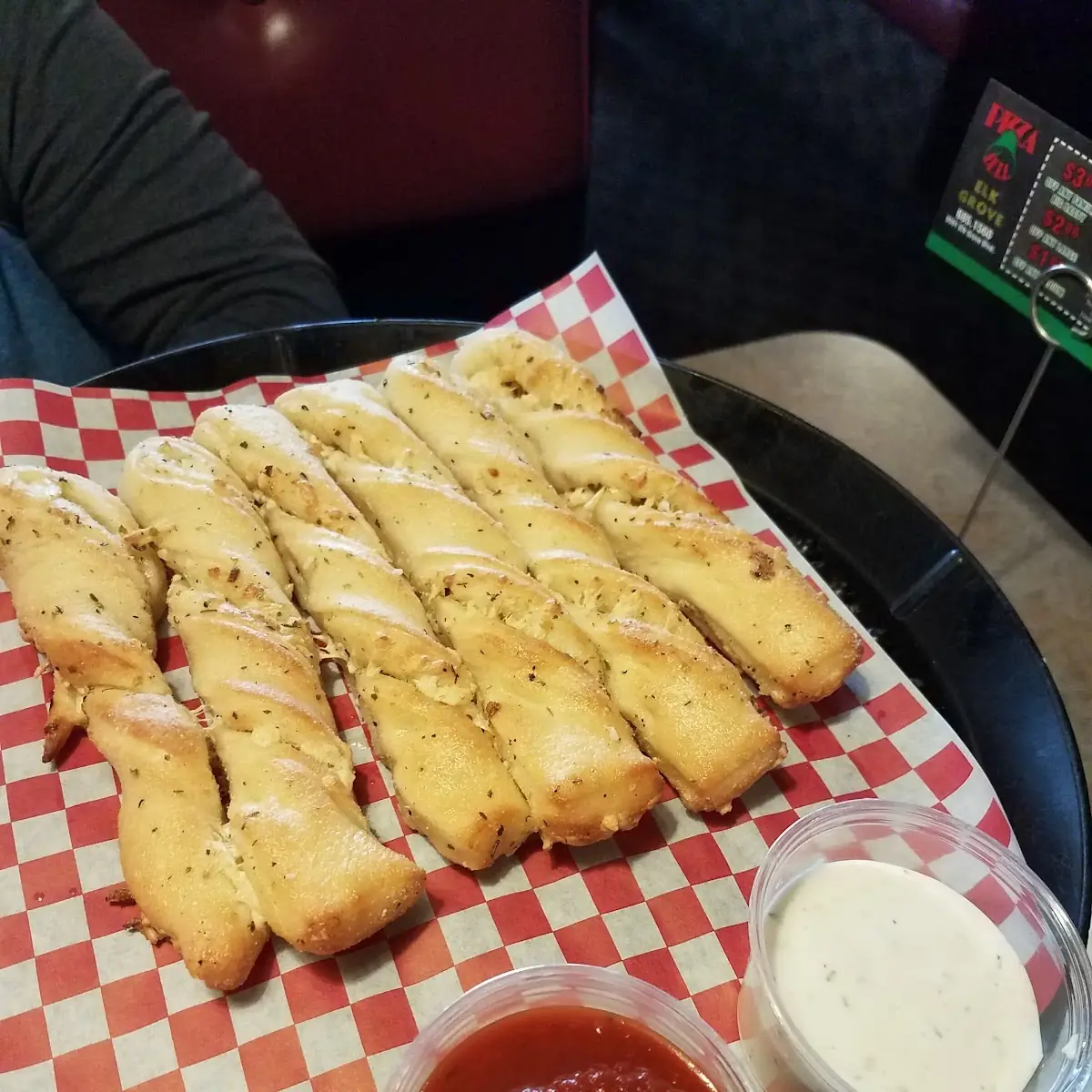Vegan Garlic Bread Sticks