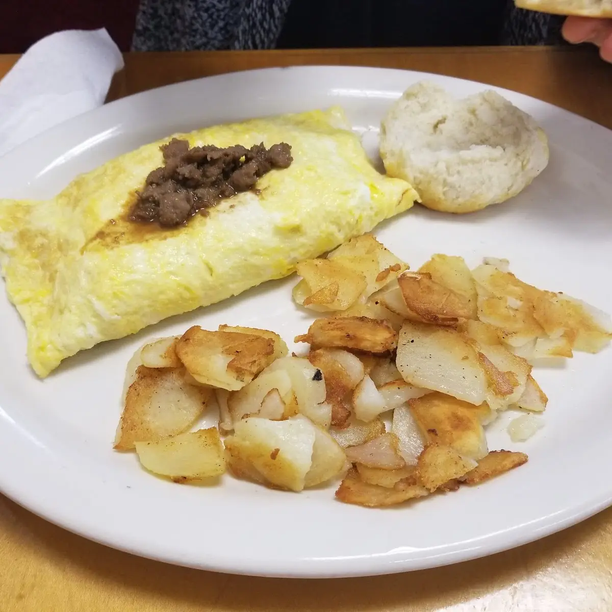 Egg White Omelette
