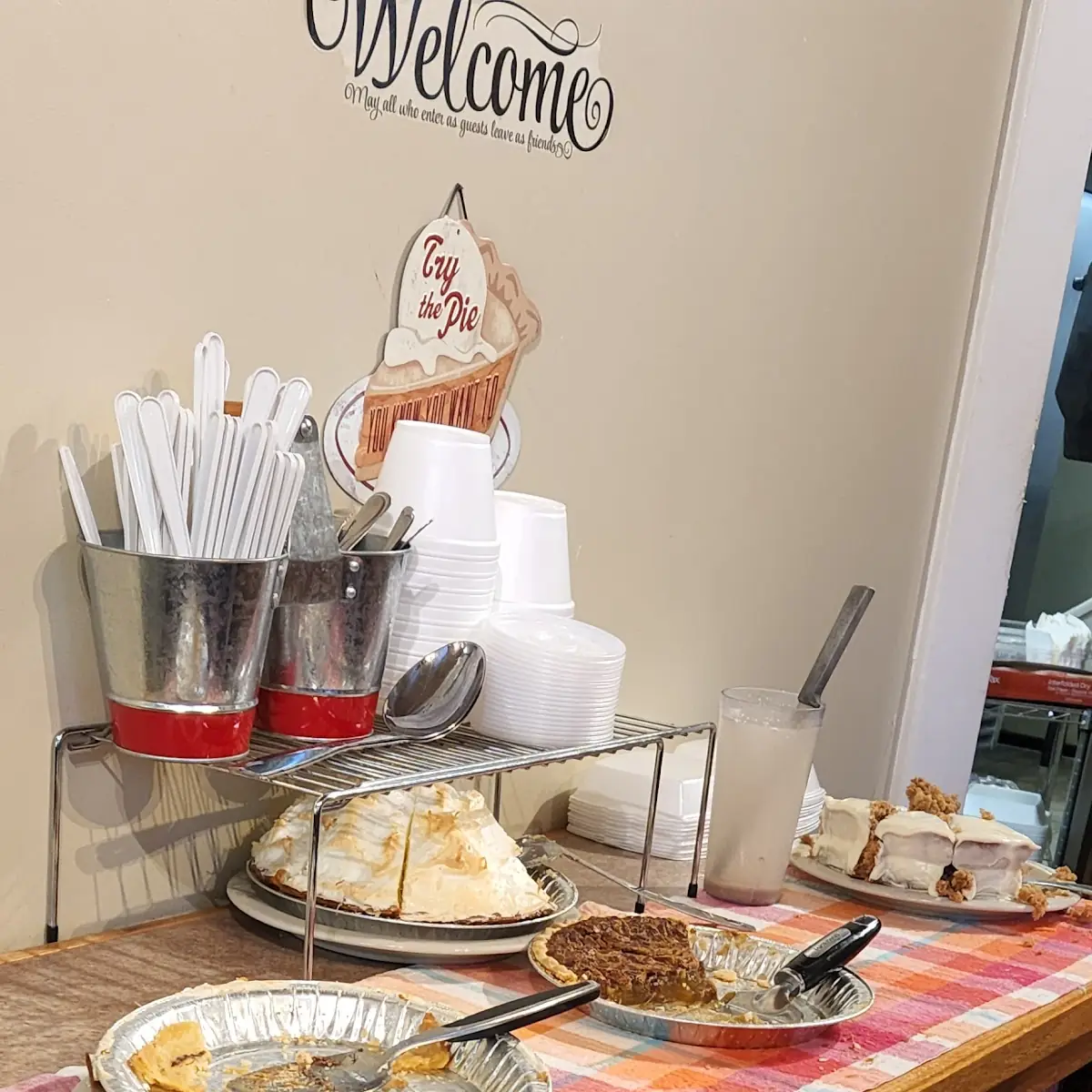 Chocolate Pie Coconut Pie Pecan Pie & Carrot Cake