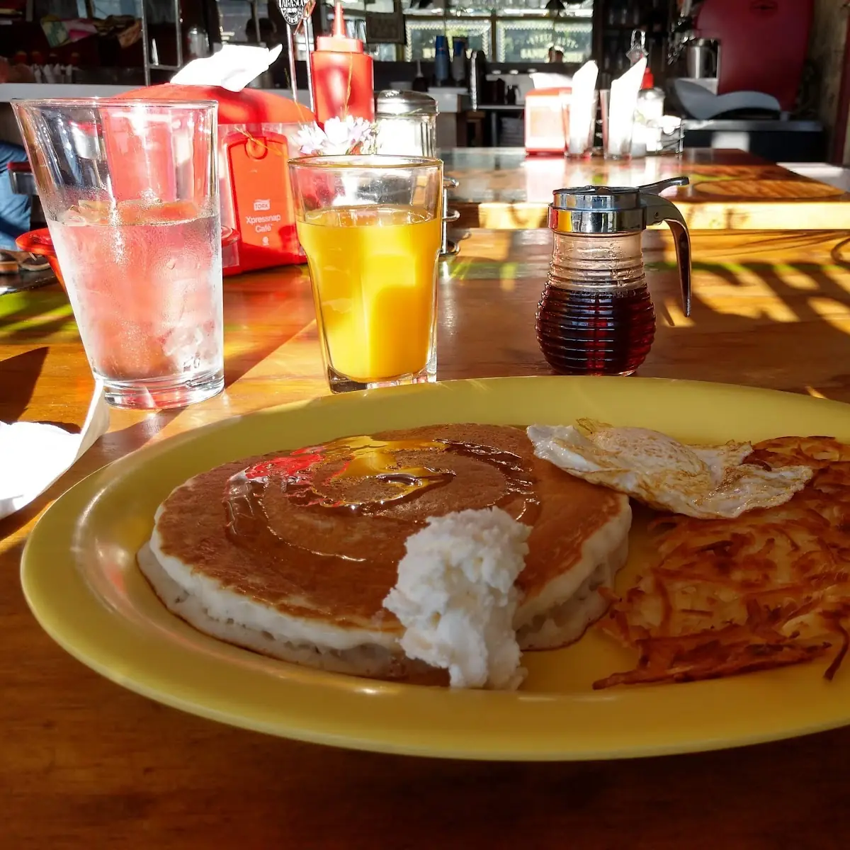 Breakfast at Cafe