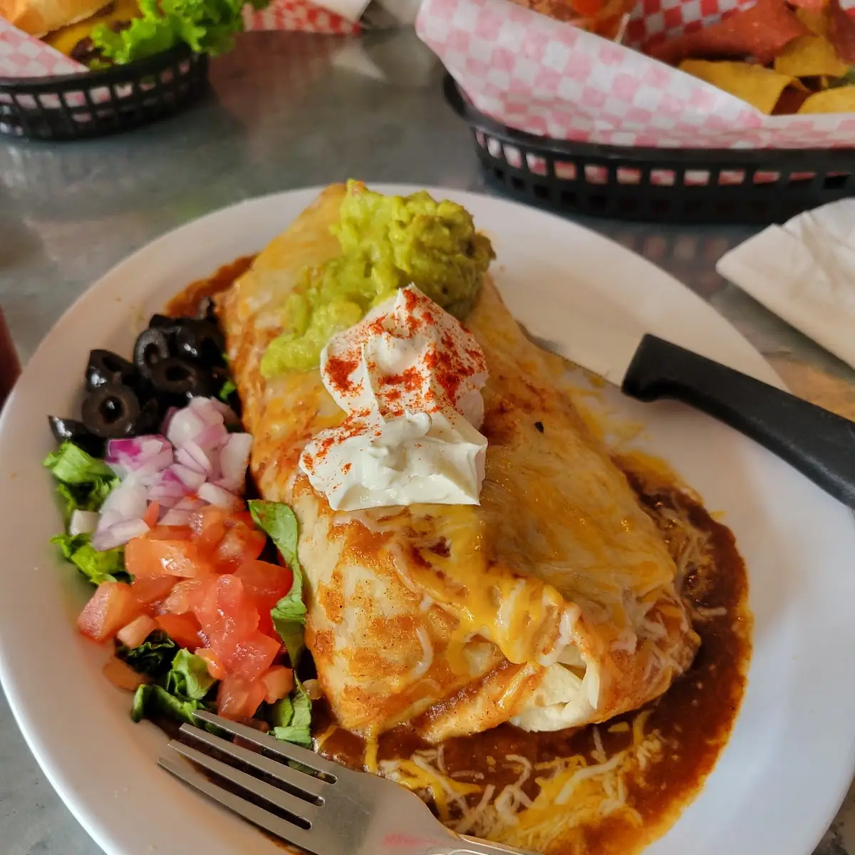 The Senor Langhi Burrito