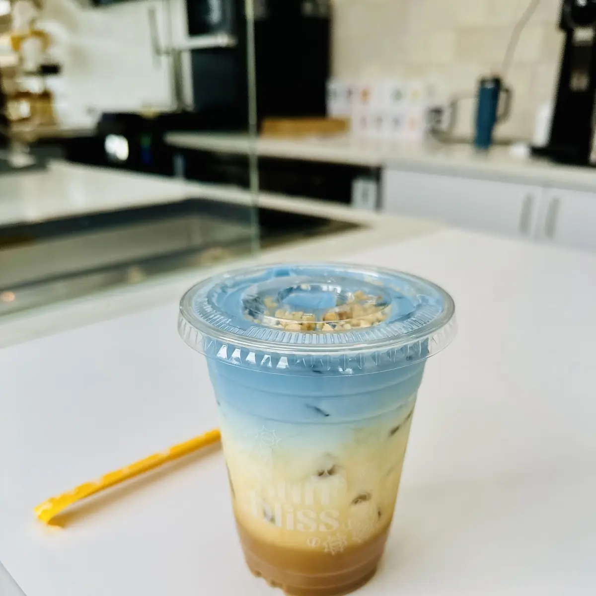 Iced Toffee Latte