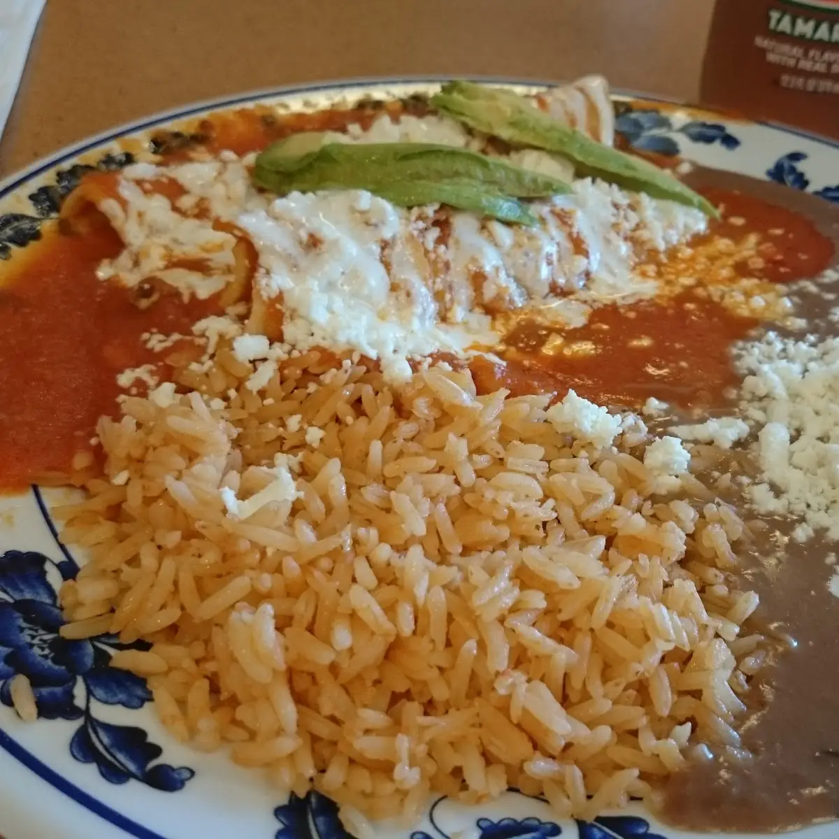 Enchilada Plate