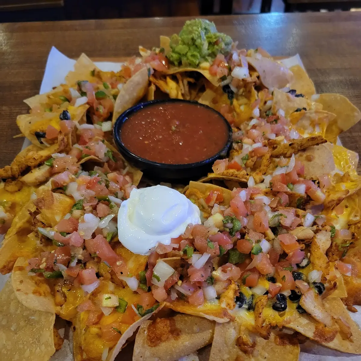 Nachos Grande with Chicken Nachos