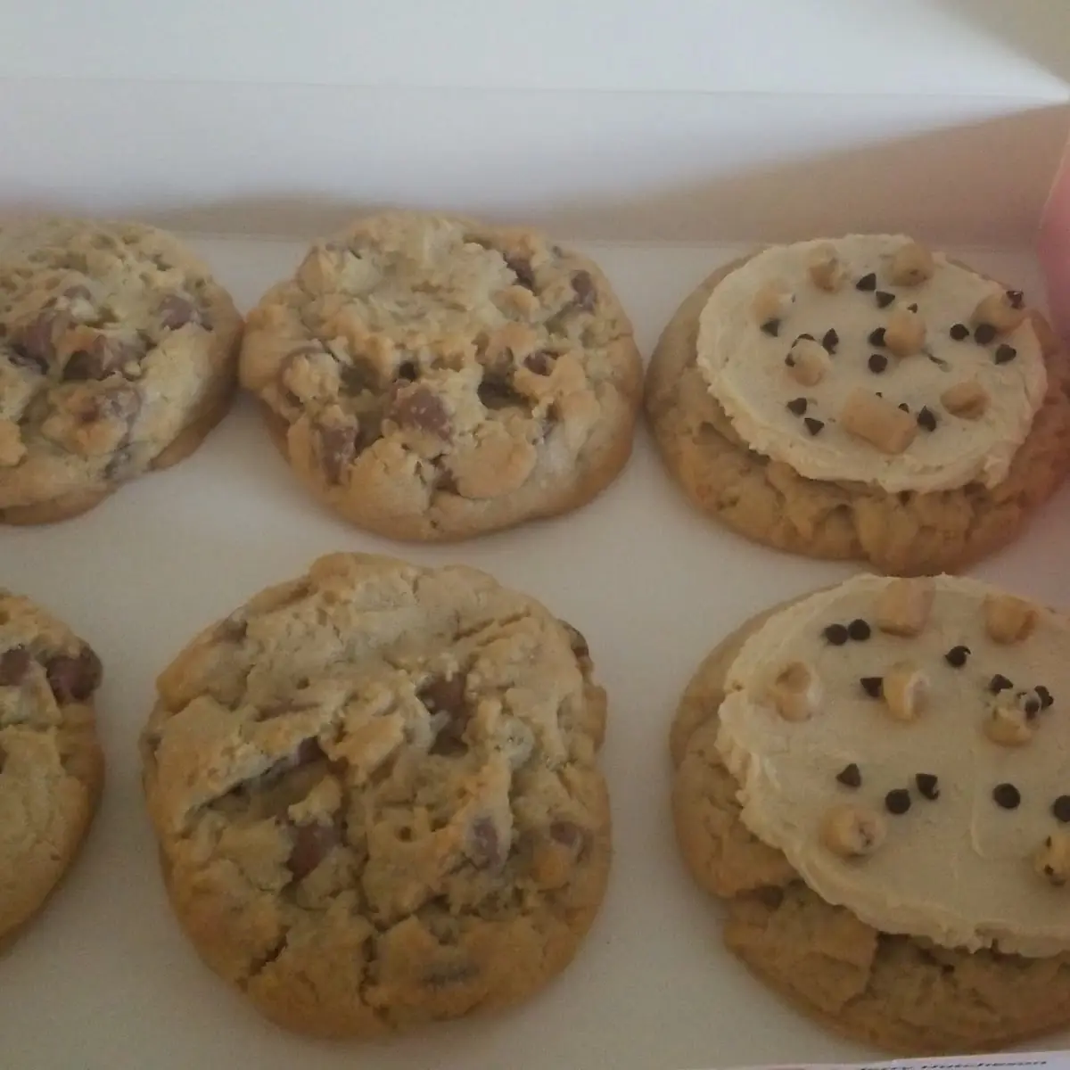 Milk Chocolate and Cookie Dough Cookies