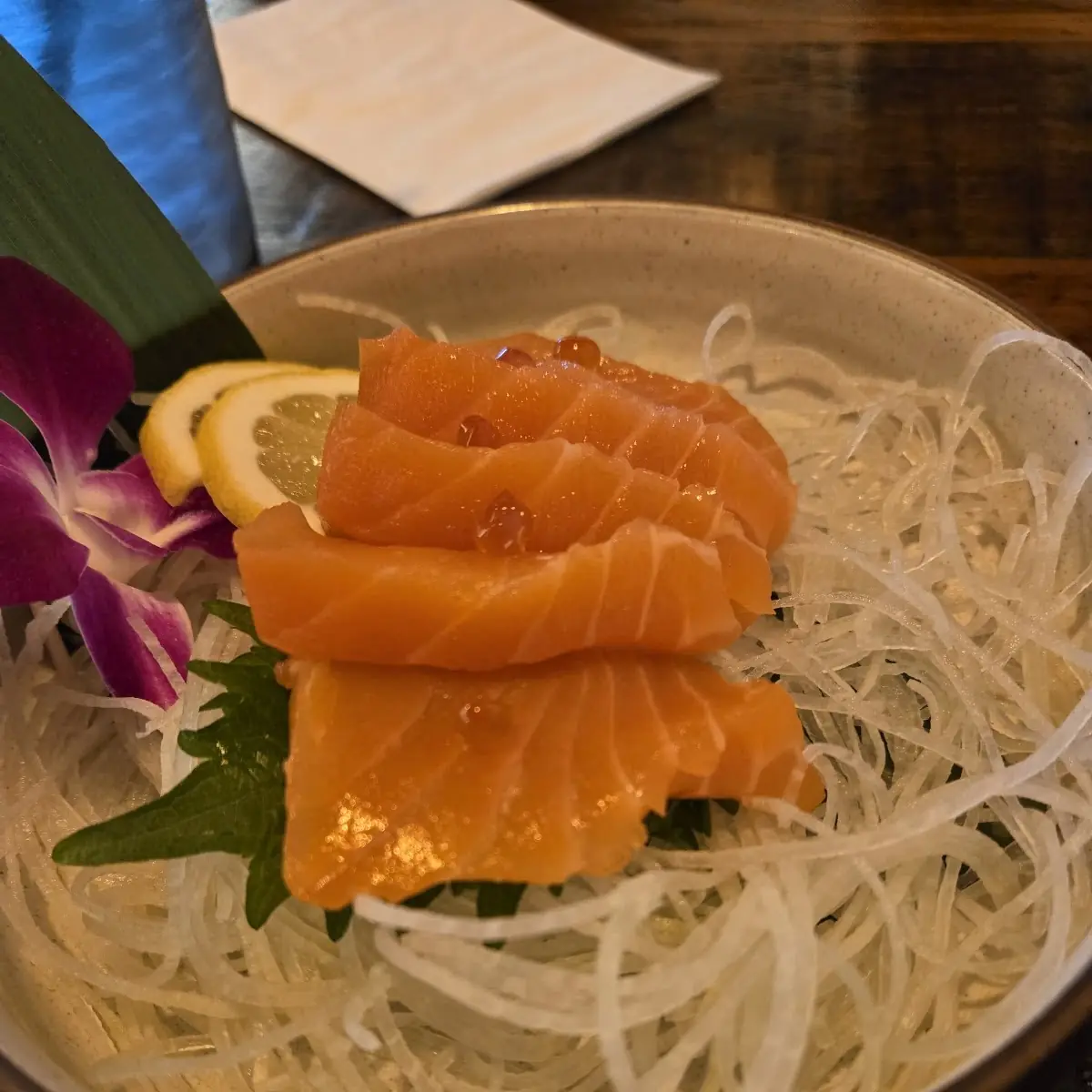 Salmon Sashimi