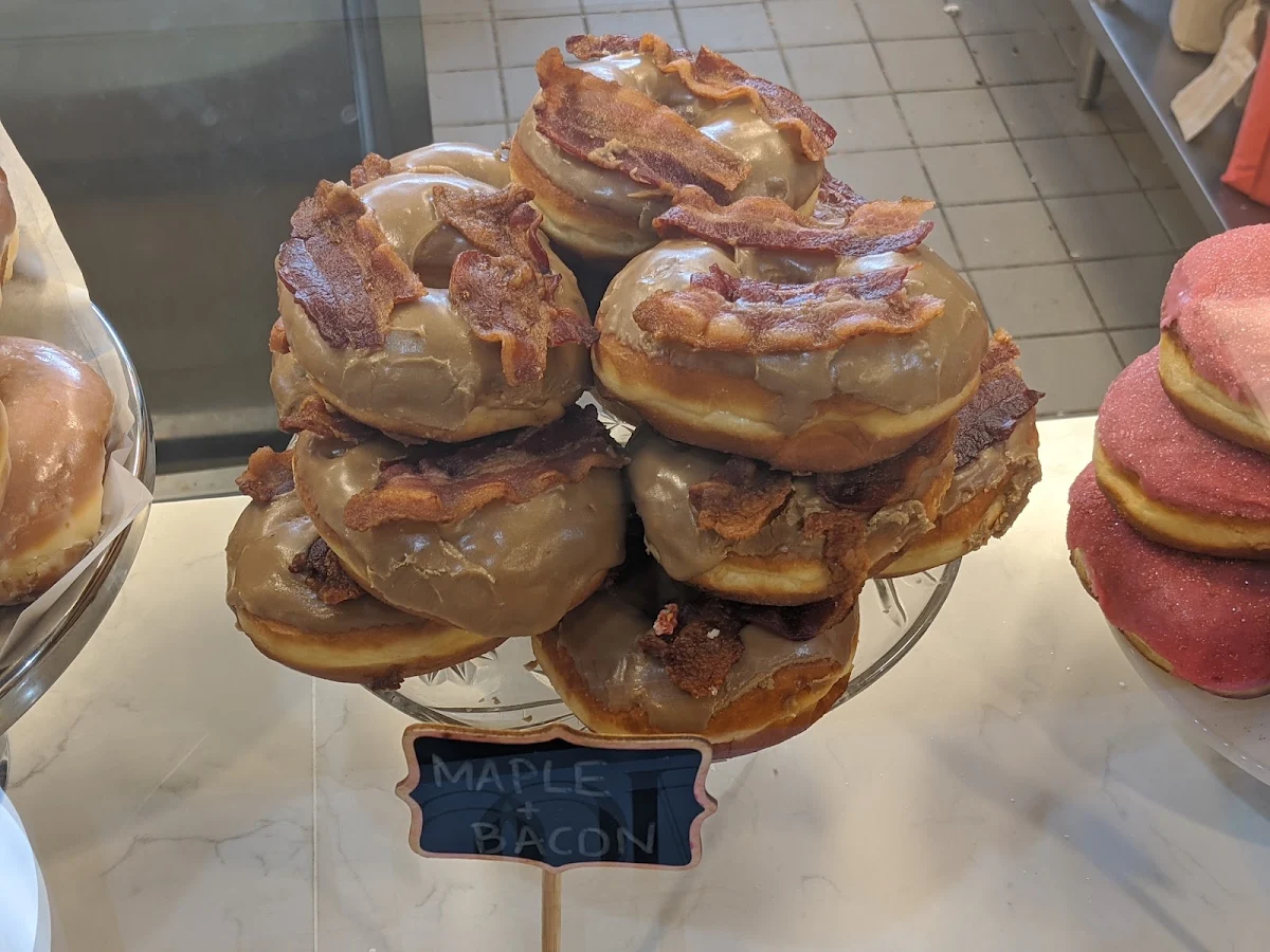 Maple Bacon Doughnuts