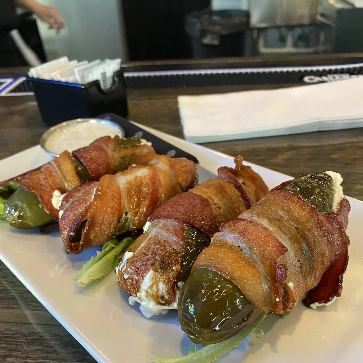 Bacon Wrapped Jalapeno Poppers