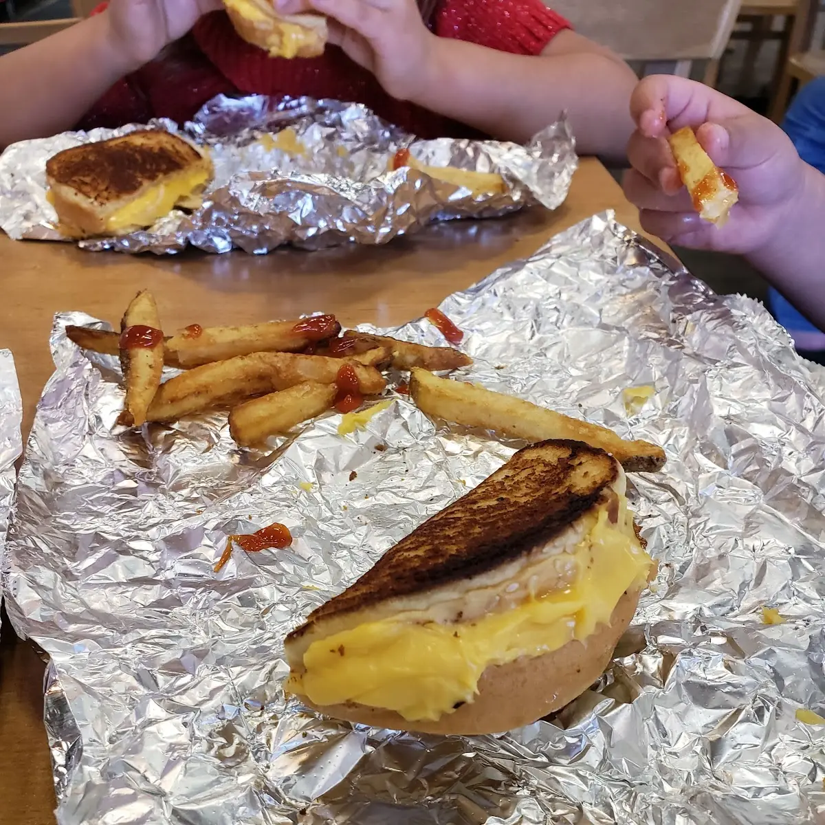 Kids Grilled Cheese Sandwich