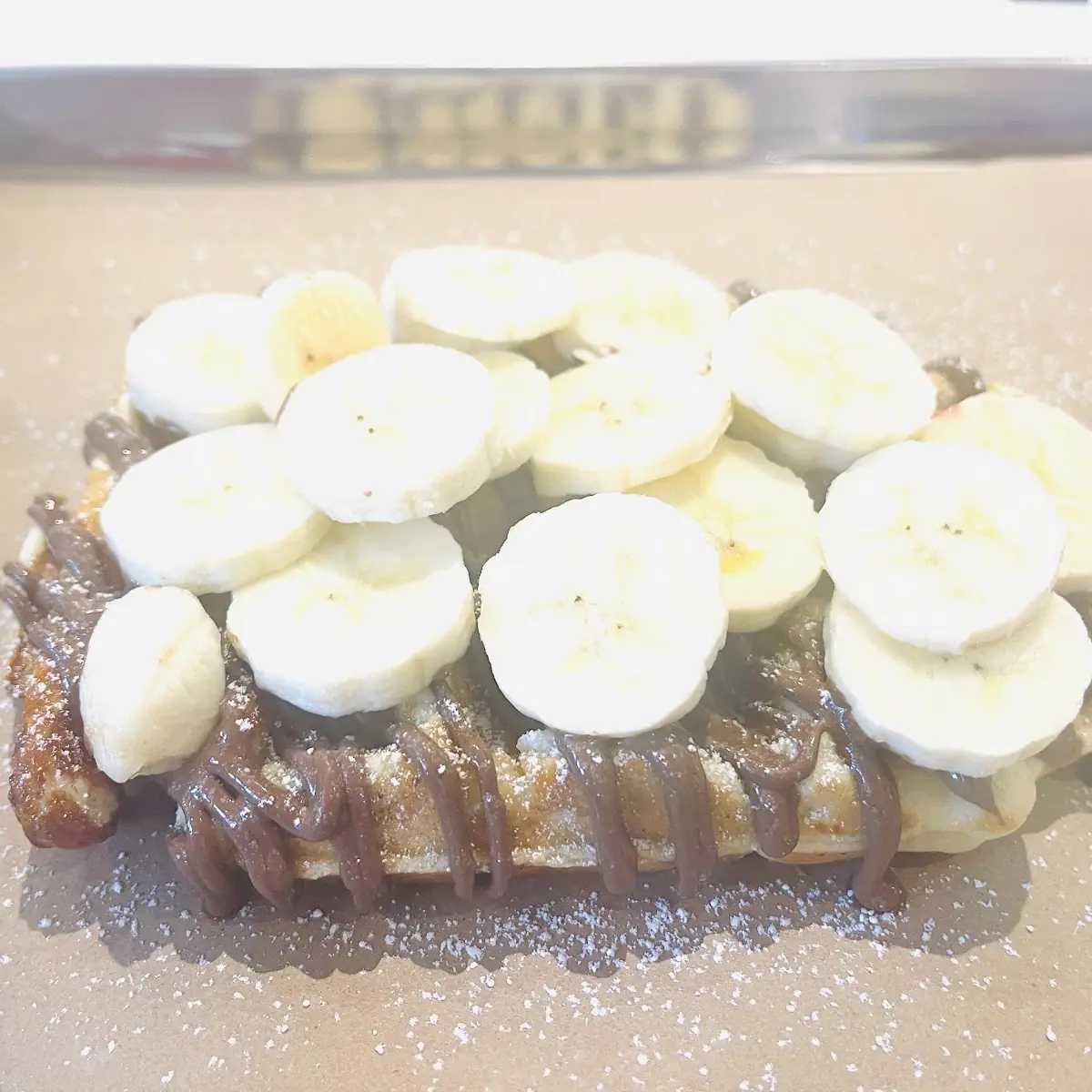 Banana & Nutella Waffle