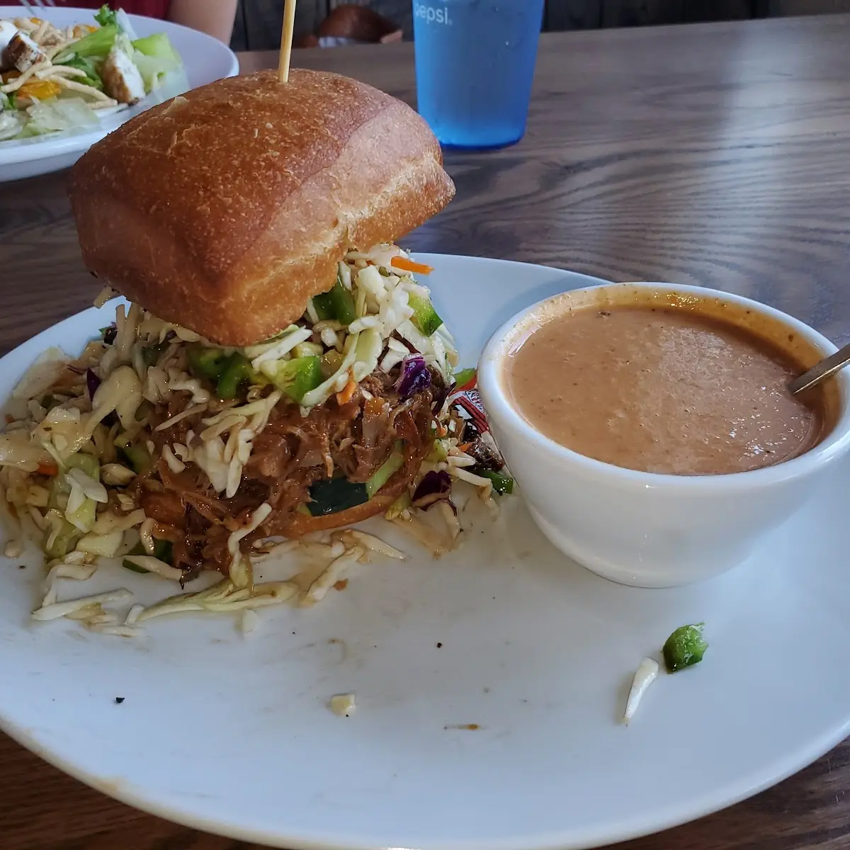 Bahn MI Sandwich with Tomato Basil Soup