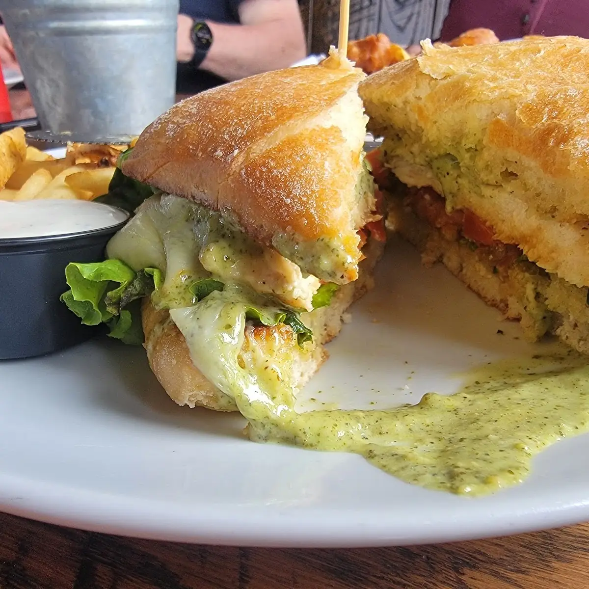 Chicken Pesto Sandwich