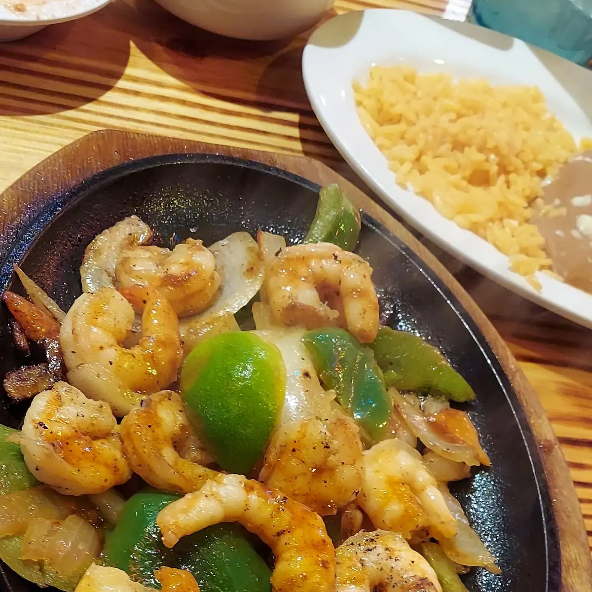 Shrimp Fajitas