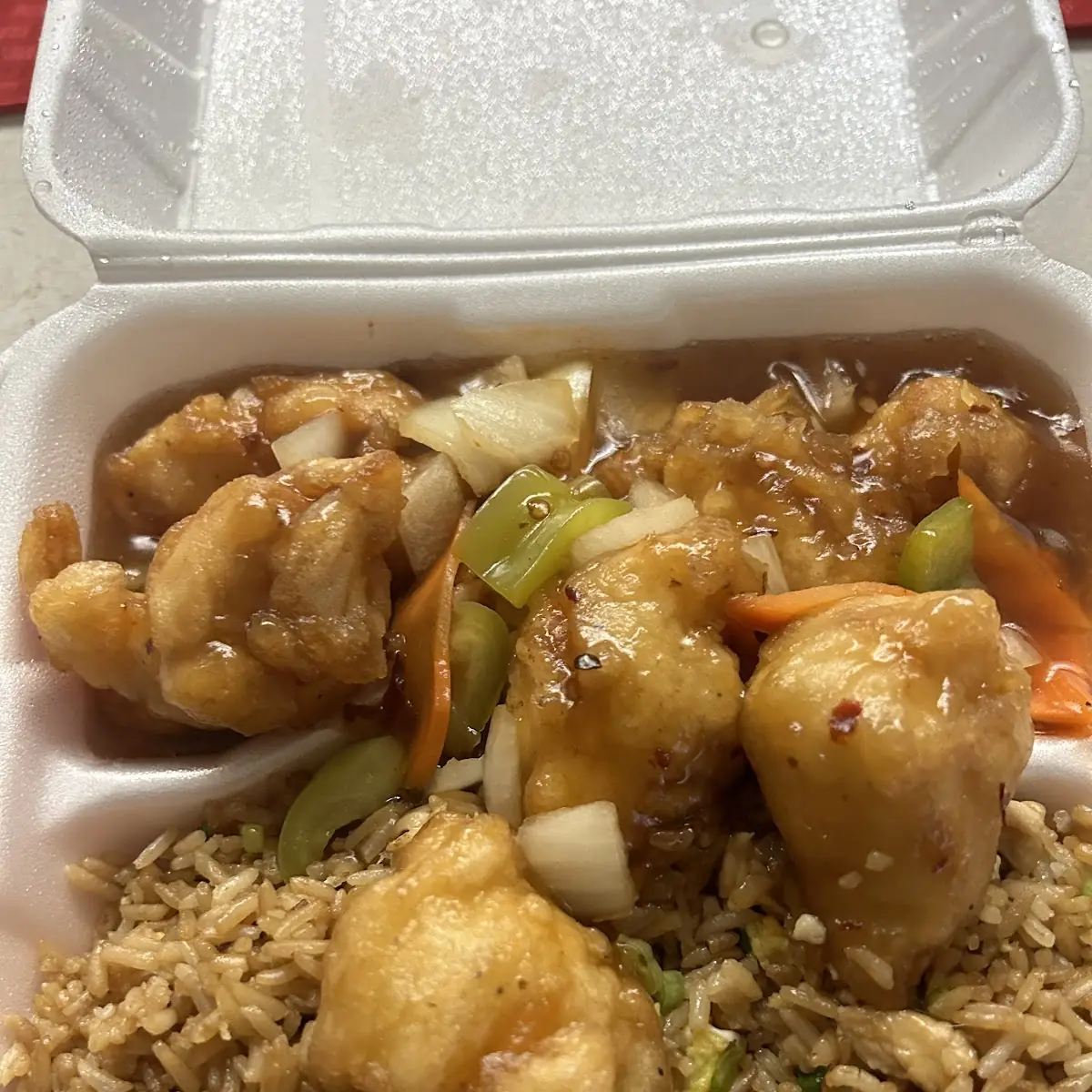 Shrimp Chow Mein Combo