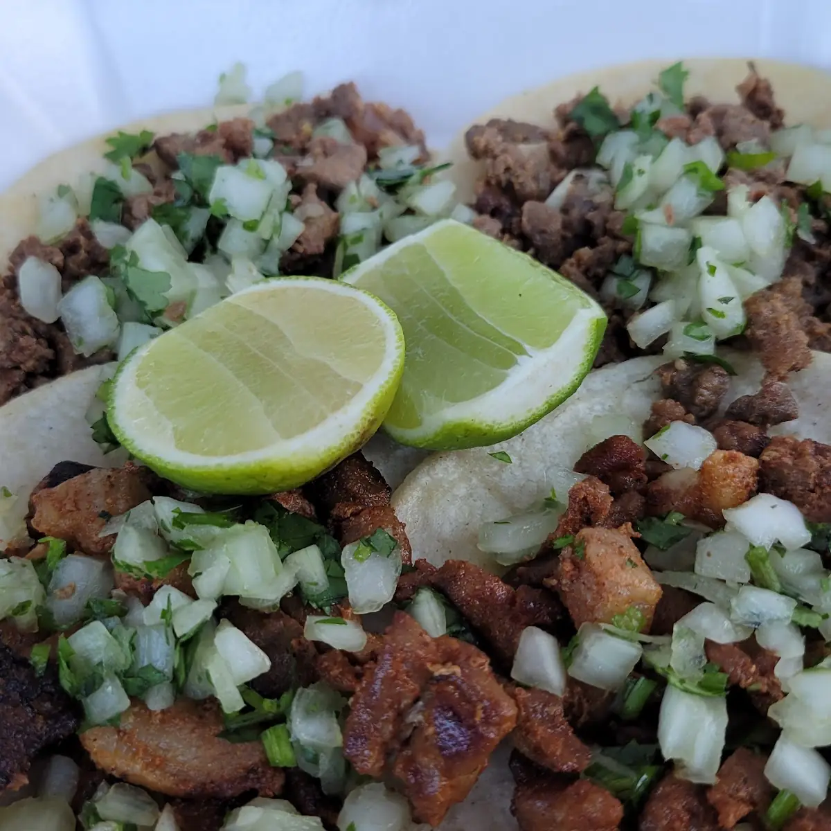 Al Pastor Tacos with Salsa