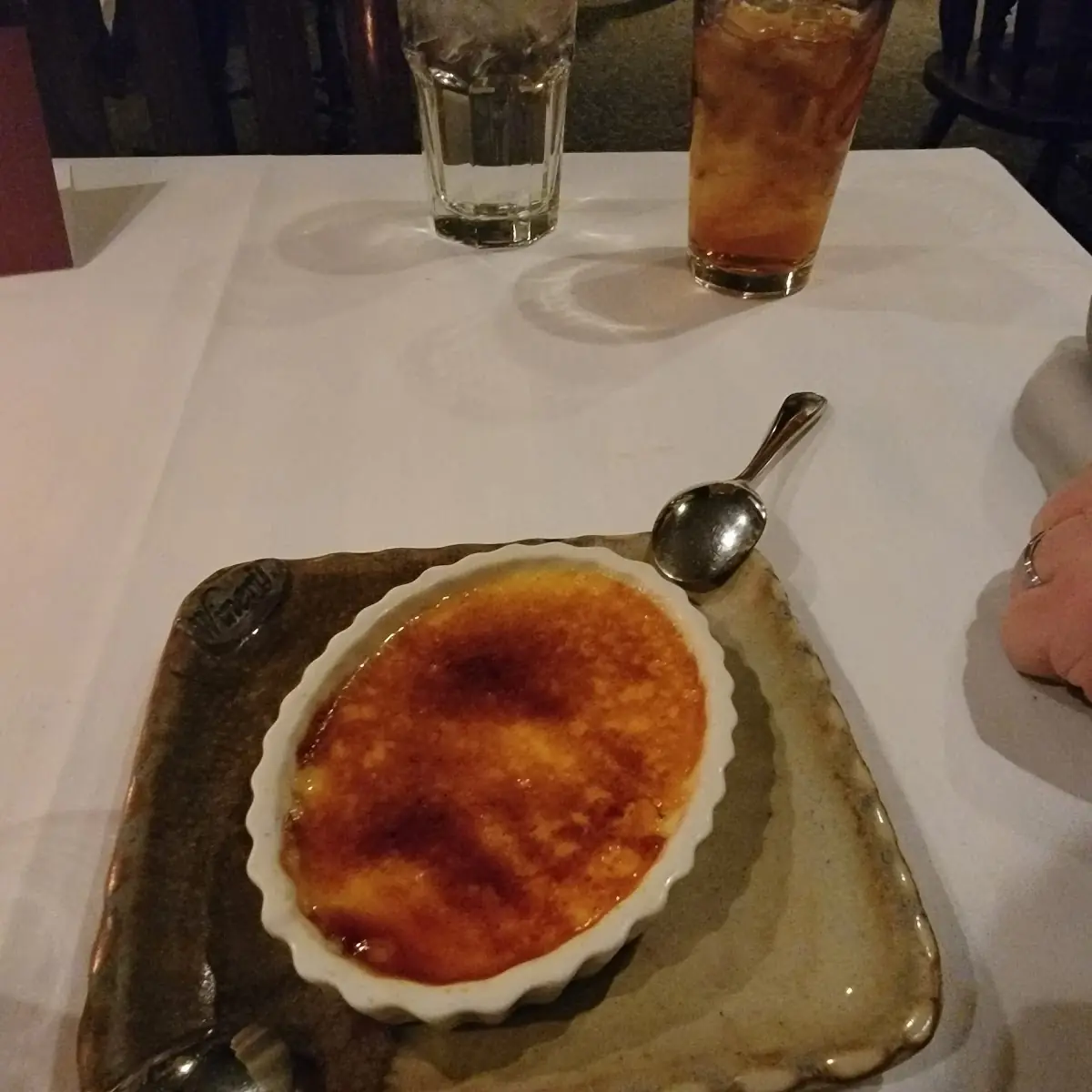 Apricot Creme Brulee