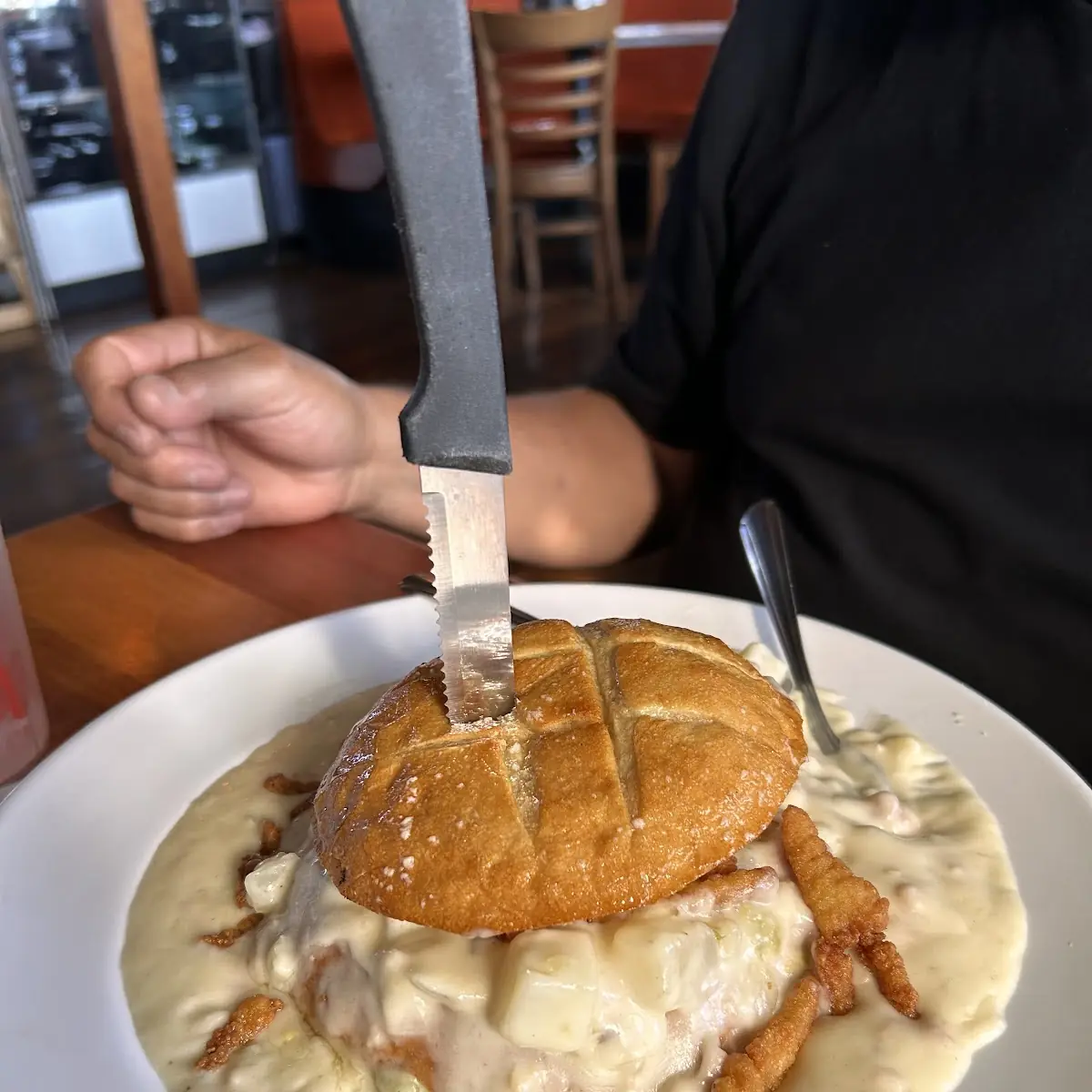Chowder Sourdough Bread Bowl