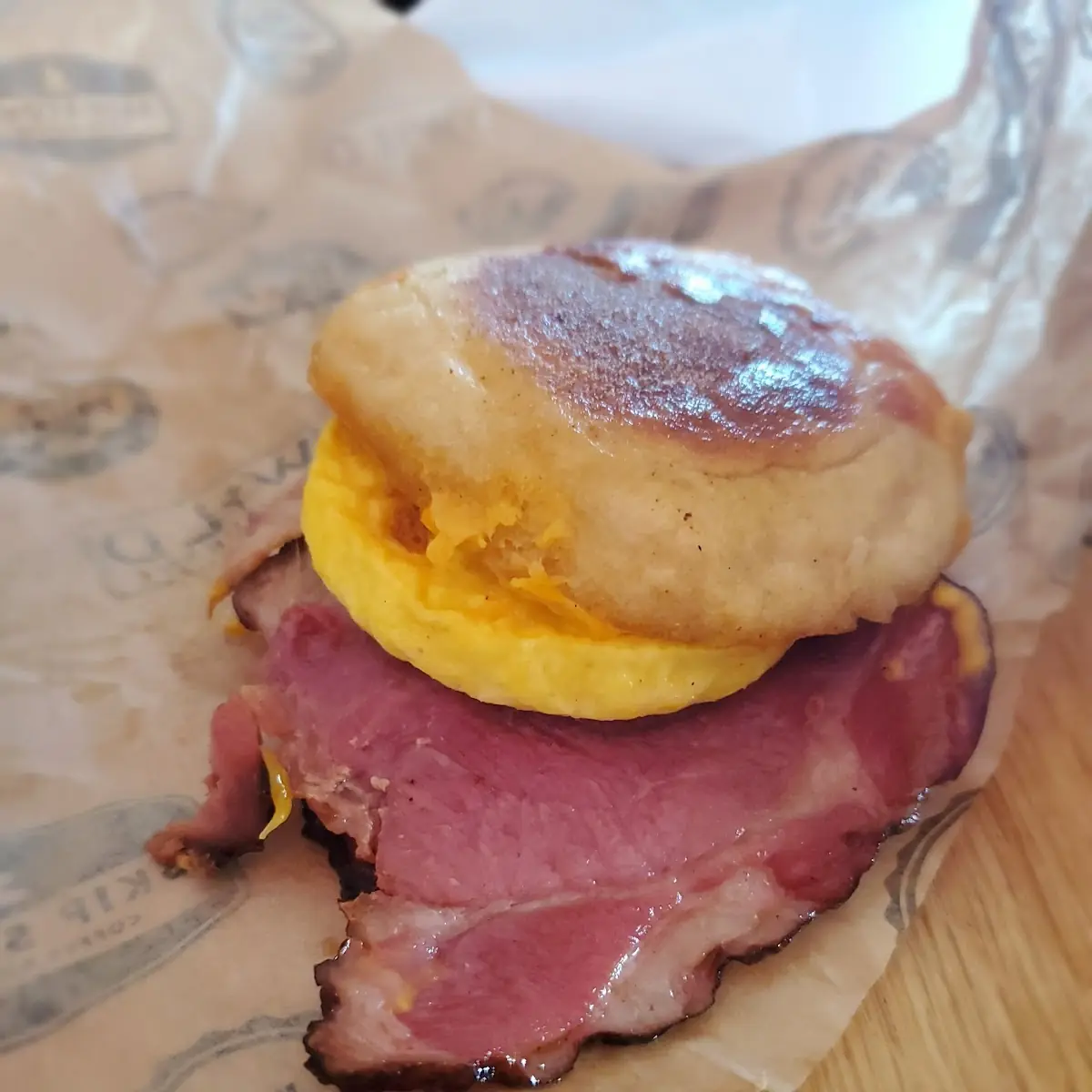 Ham Egg and Cheese