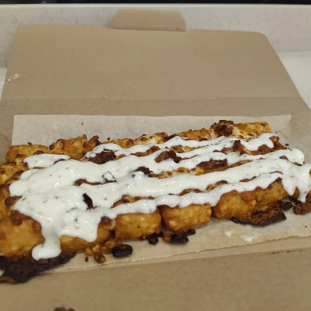 Loaded Tots Cheddar Bacon