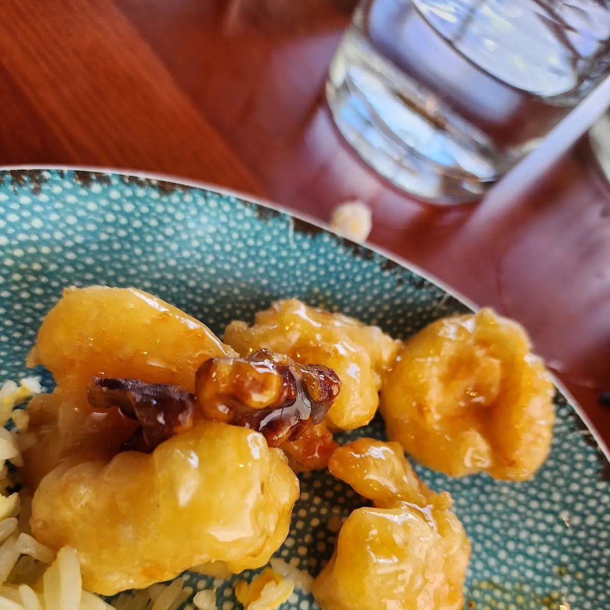Lemoncello Walnut Shrimp
