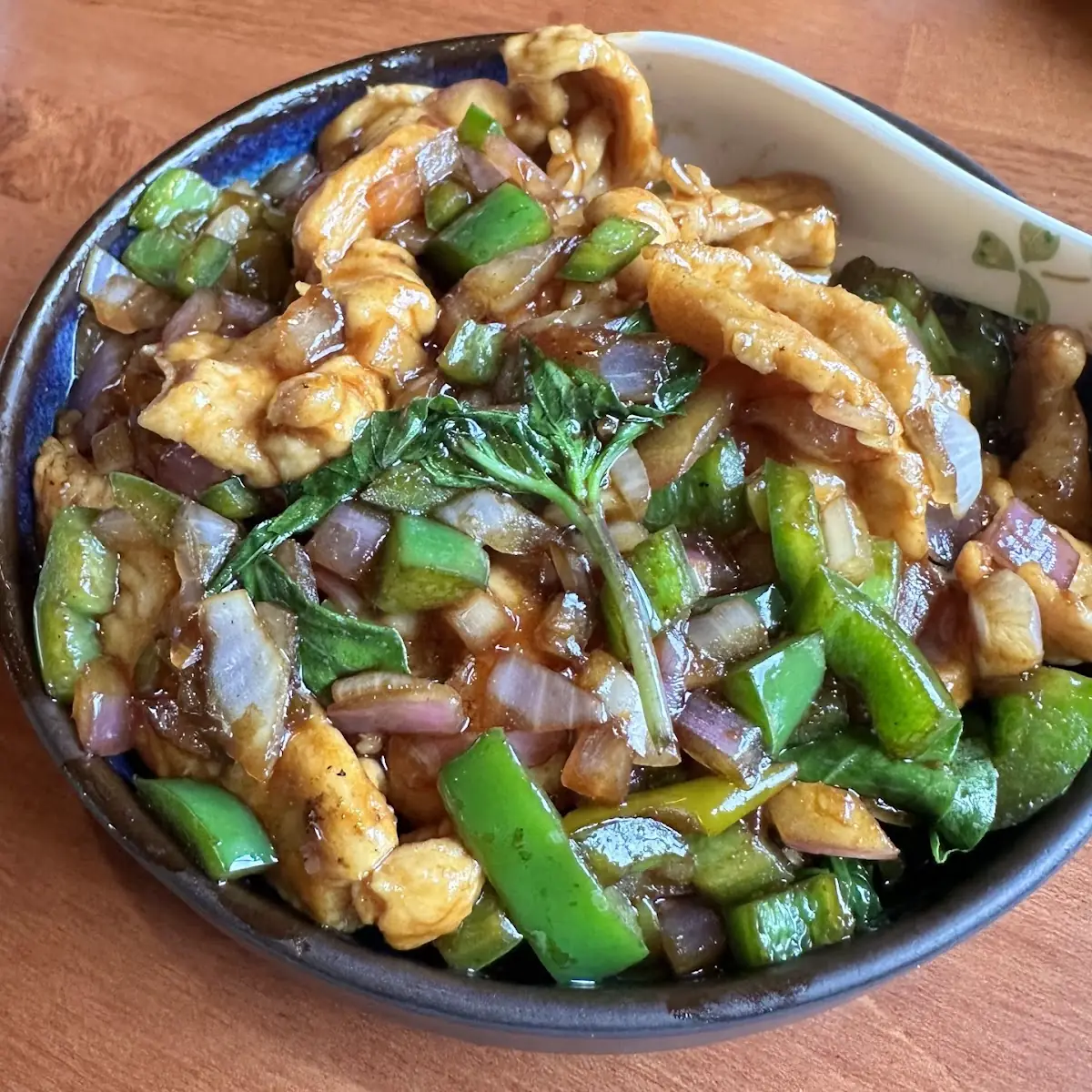 Three Pepper Chicken Stirfry