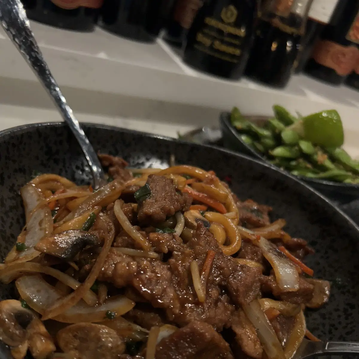 Beef Udon Noodles